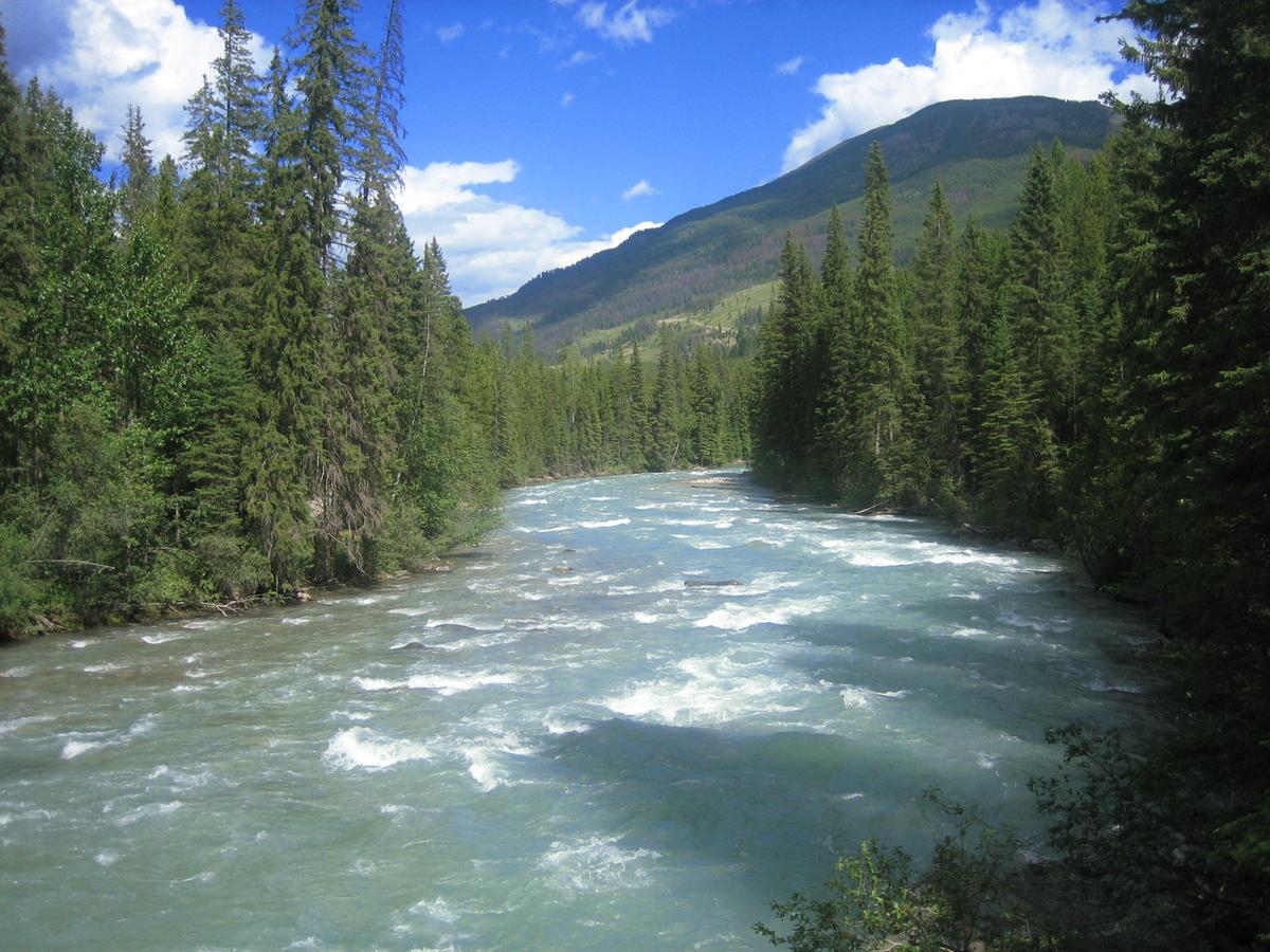 Mountain - Horsethief With Fairmont Creek Panorama